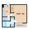 東海道本線/浜松駅 徒歩6分 1階 築16年 1Kの間取り