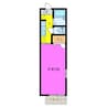 ハイツFloralⅡ 1Kの間取り