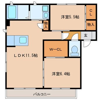 間取図 パストラルⅠ