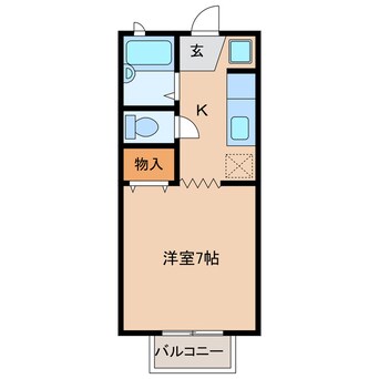 間取図 セジュール・オオムラ