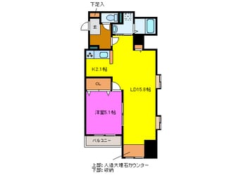 間取図 Laurel Court　常盤