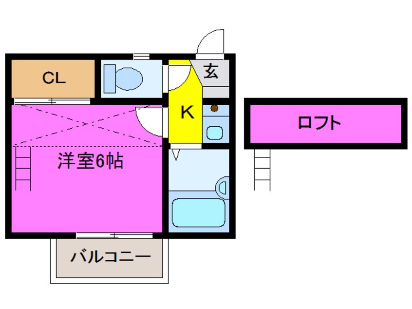 間取図 ガーデンコートabeille