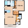 パストラルⅡ 1LDKの間取り