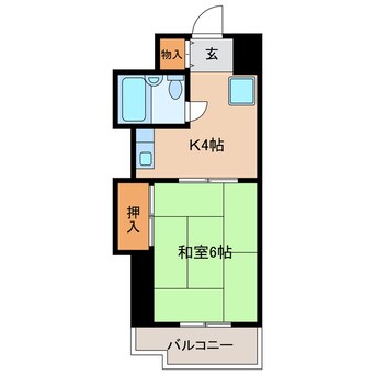 間取図 サンハイツミシマ