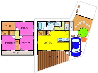 間取図 ゼオンビレッジ