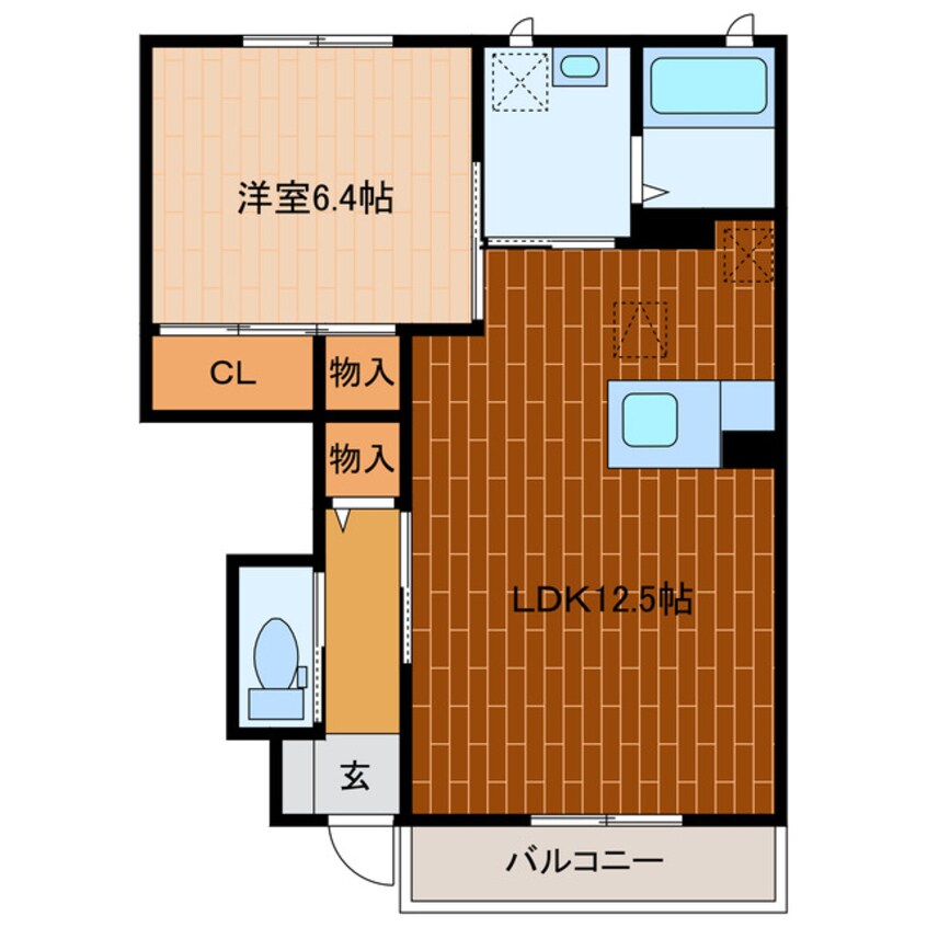 間取図 ウイングヒル