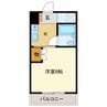 東海道本線/浜松駅 バス:12分:停歩2分 3階 築31年 1Kの間取り