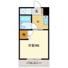 東海道本線/浜松駅 バス:12分:停歩2分 3階 築31年 1Kの間取り