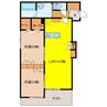ＧＥＮＳ渡瀬　北館 2LDKの間取り