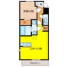 Ｌeｖａｎｔｅ 1LDKの間取り