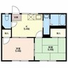 タウニー三和 2Kの間取り