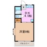 ドミール藤Ⅰ 1DKの間取り