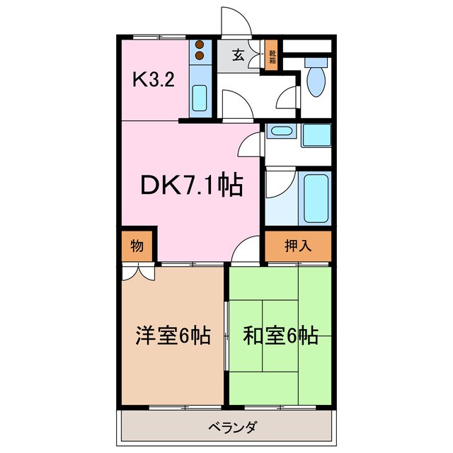 間取り図 フォレスト赤池