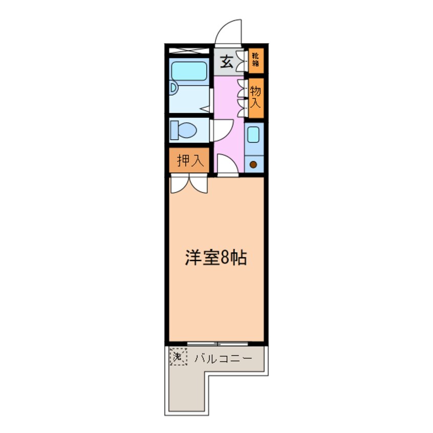 間取図 ドミトリー587