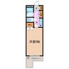 ドミトリー587 1Kの間取り