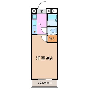 間取図 ヤングビレッジMAKI