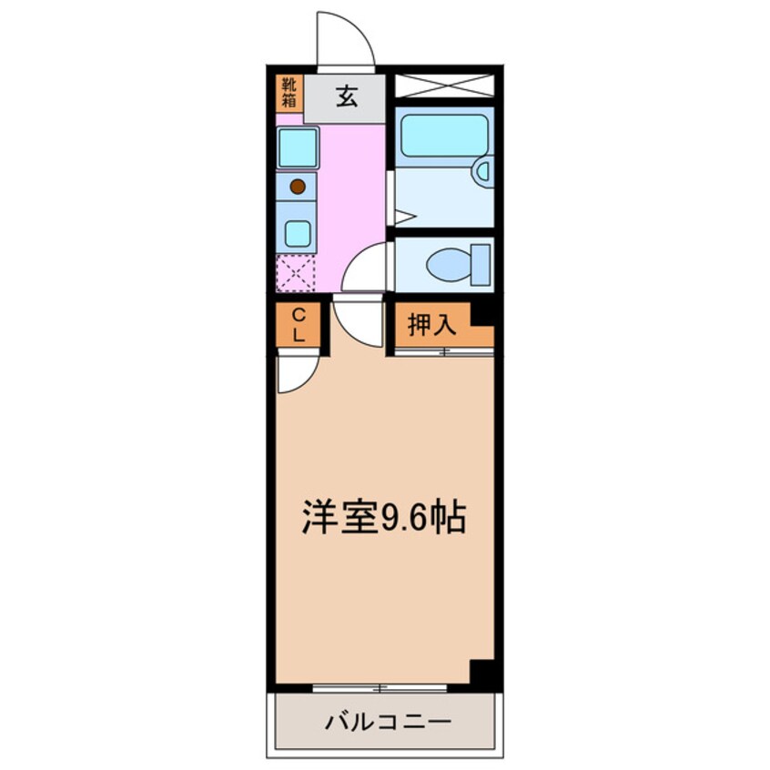 間取図 ハイツ・エム