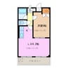 ダイナミックⅡ 1LDKの間取り