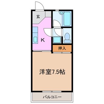 間取図 オリエンタルヒルズ