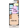 さくら荘 1DKの間取り