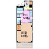 さくら荘 1DKの間取り