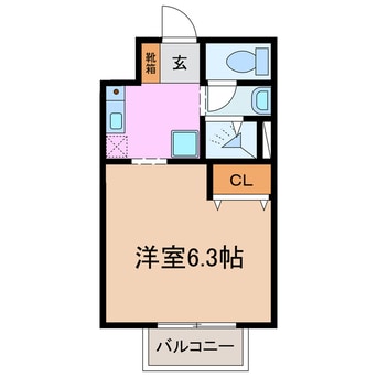 間取図 シャルムスズキ
