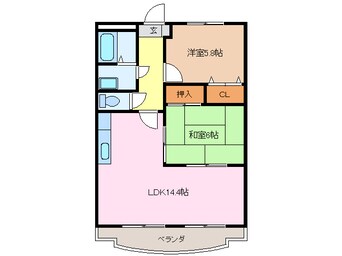 間取図 ＮＯＲＴＨフェザント