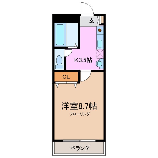 間取り図 LAGUNA神の倉