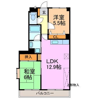 間取図 グリーンブリッジ