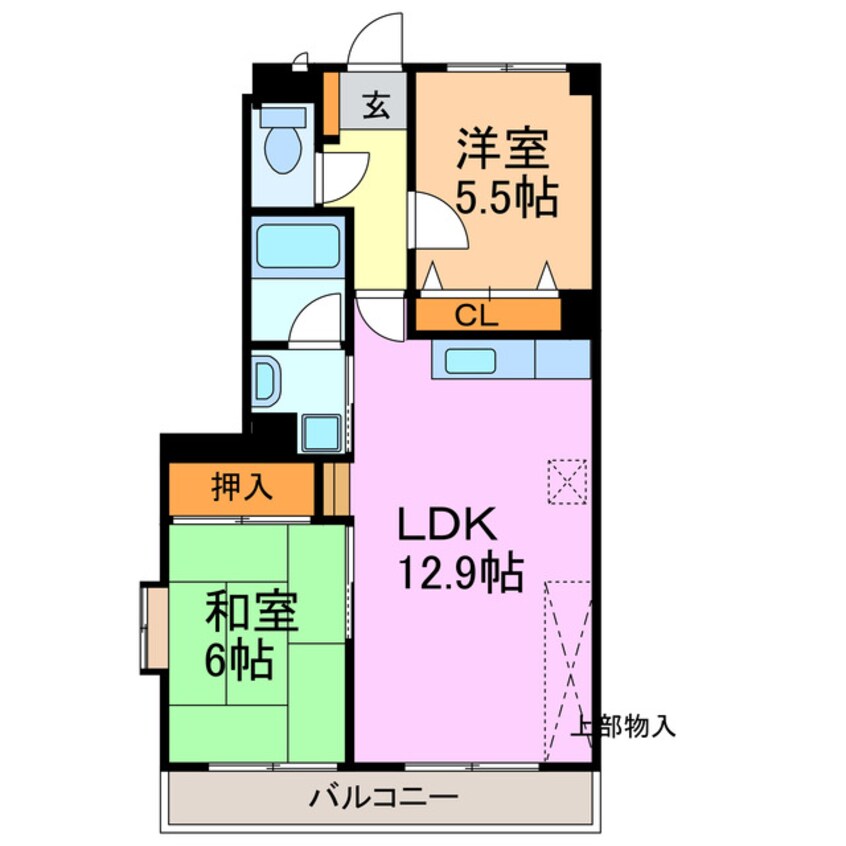 間取図 グリーンブリッジ