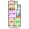 メリーメリーＡ 3DKの間取り