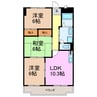 ライム２１ 3LDKの間取り