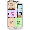 ブルームバンノ 3DKの間取り