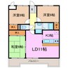 グランドメゾン神ノ倉 3LDKの間取り