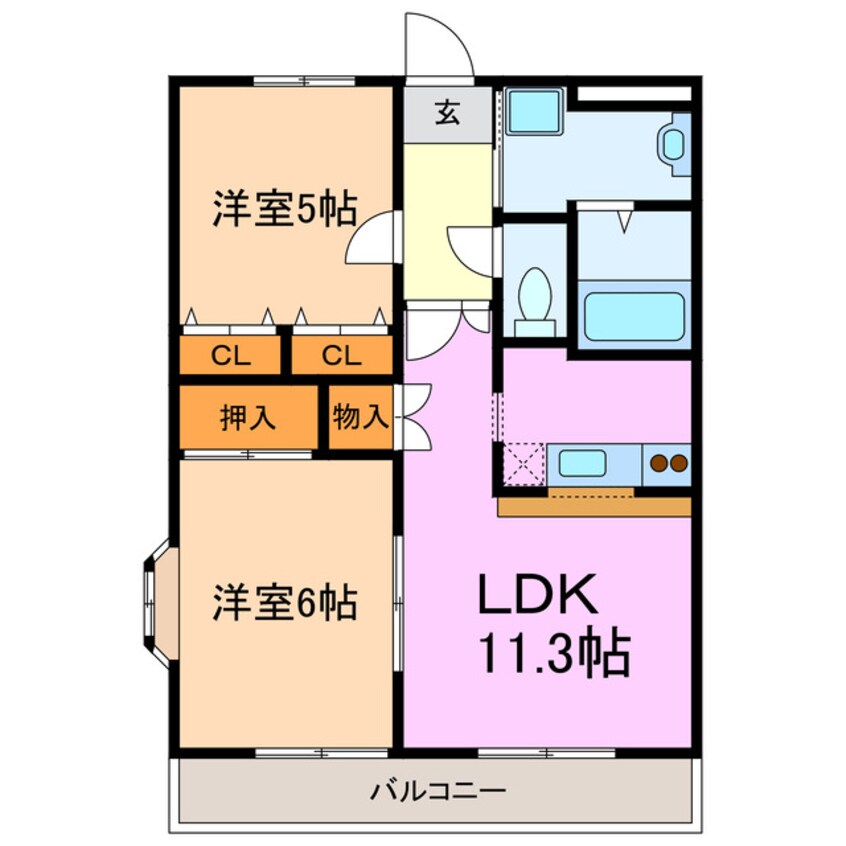 間取図 フィールド･フォックス