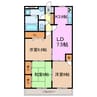 エルシャルマン 3LDKの間取り