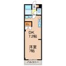 セレニール諸の木 1Rの間取り