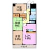ヴァンベール徳重 3LDKの間取り