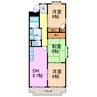 ソジュール 3DKの間取り