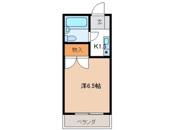 間取図 アルシャイン緑