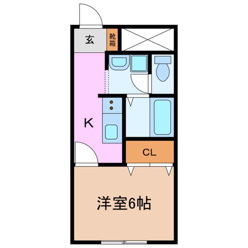間取図 ベルビラージュ