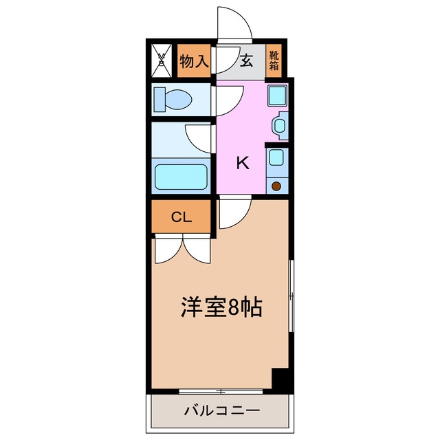 間取り図 ベル・ステージ竹の山Ⅰ