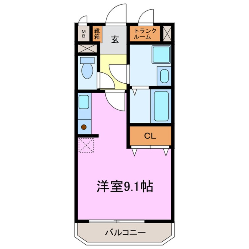間取図 サンシティ ヴィオラ