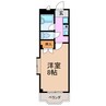 アーバンエル 1Kの間取り