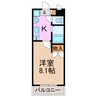 Capital F 1Kの間取り