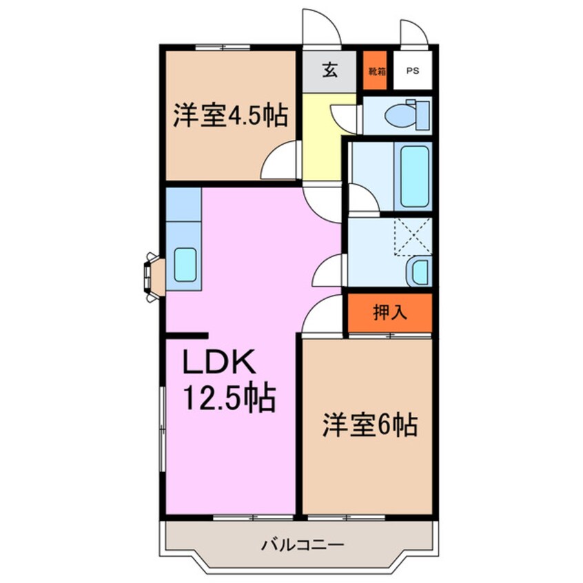 間取図 梅森坂マンション