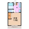 ベルアージュ 1Kの間取り