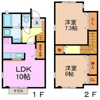 間取図 プラムフォレスト