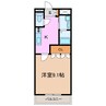 la vigne 1Kの間取り