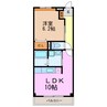 リュミエール 1LDKの間取り